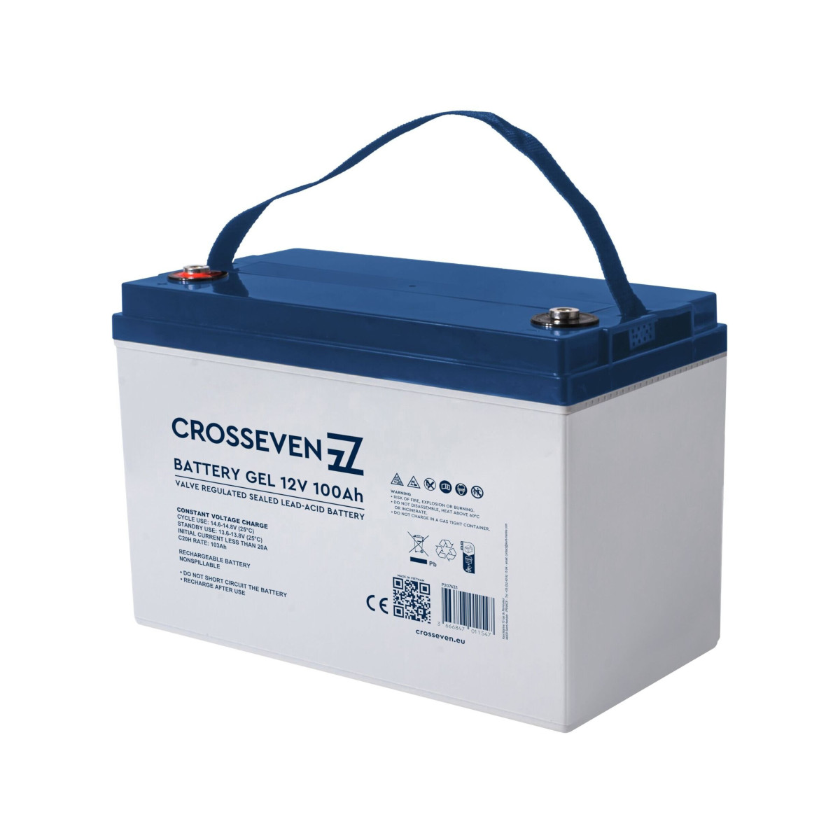 Crosseven accu GEL 12V 100Ah