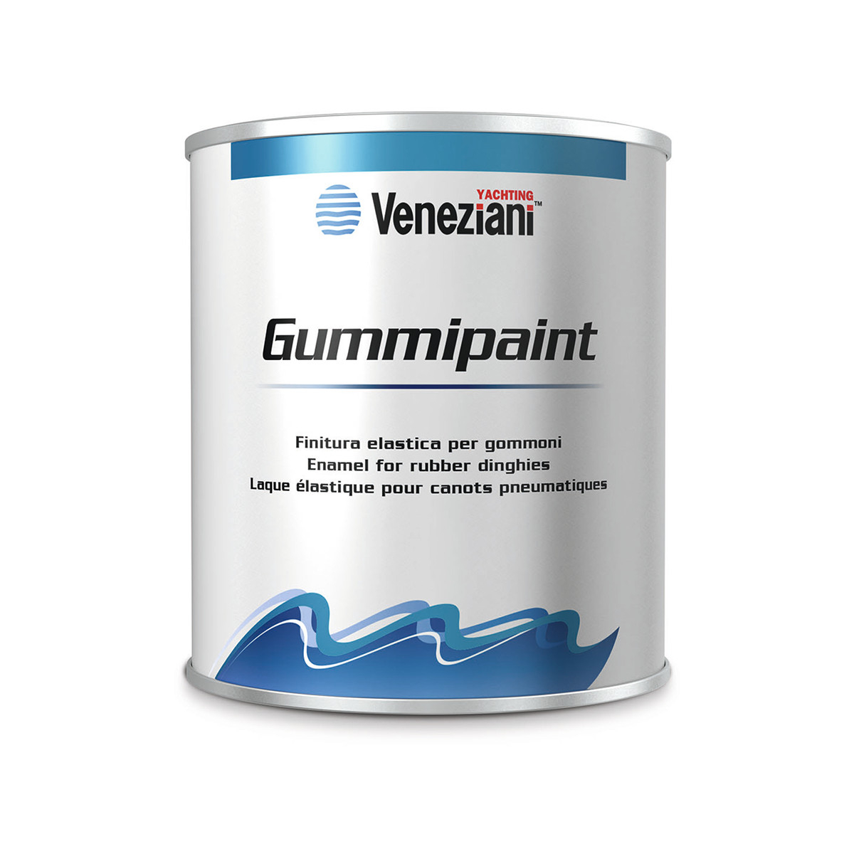 Veneziani Gummipaint bootlak voor rubberboten - wit 153, 500ml