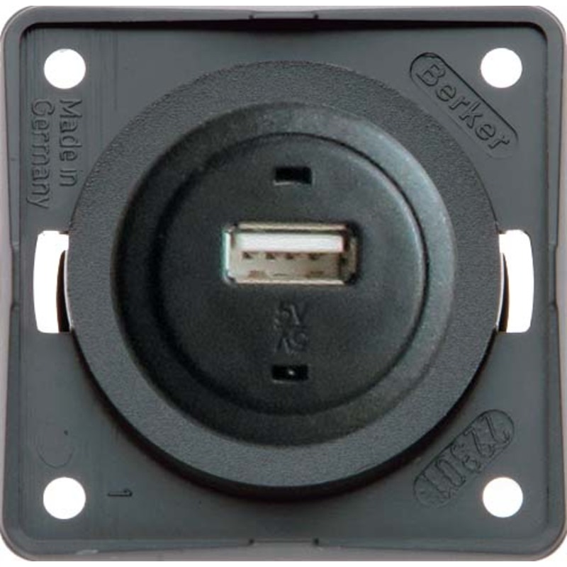 Philippi USB zwart 12V