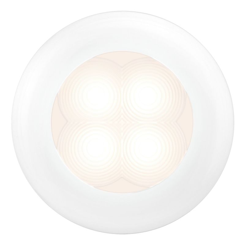 Hella LED SlimLine HI 24V wit - kunststof rond