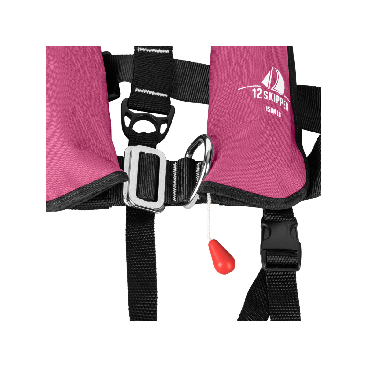 12skipper automatisch reddingsvest voor kinderen 150N, roze